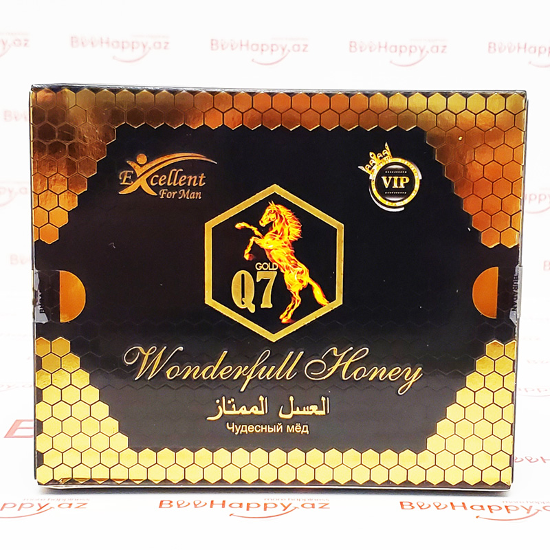 Q7 Wonderful Honey N12 - Geciktdrici və Maksimal ereksiya macunu