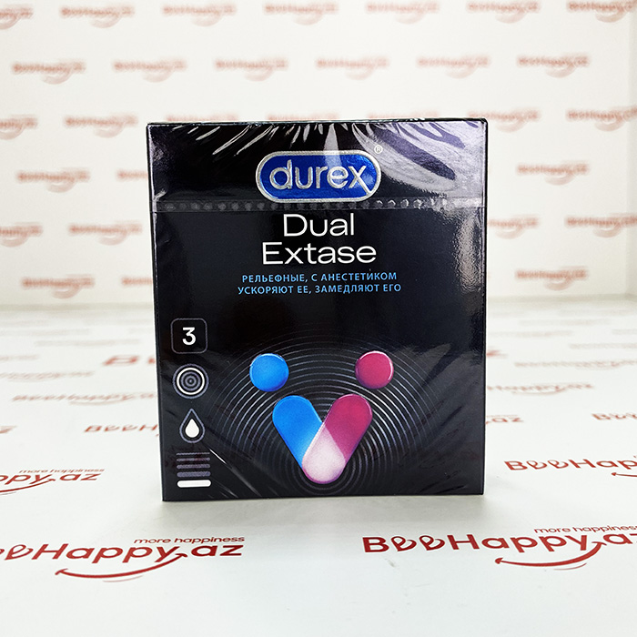 Durex Dual Extase N3